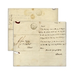 Robert Darwin Autograph Letter Signed From 1841